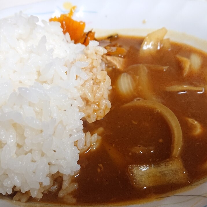 具は２つ☆桃豚カレー